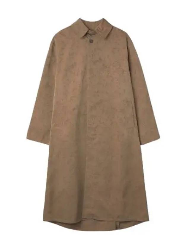 Cotton Paille Trench Coat Camel - MAISON MARGIELA - BALAAN 1