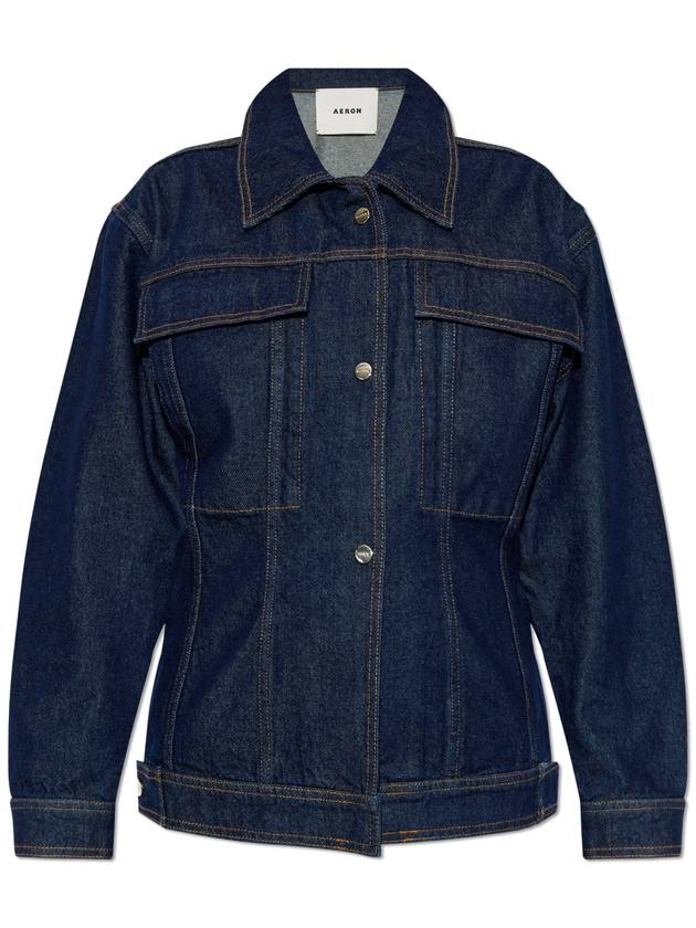 Aeron Denim Jacket Roisin, Women's, Navy Blue - AERON - BALAAN 1