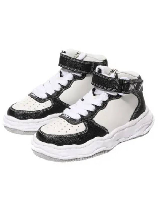 Leather High Top Sneakers Women - MIHARA YASUHIRO - BALAAN 1