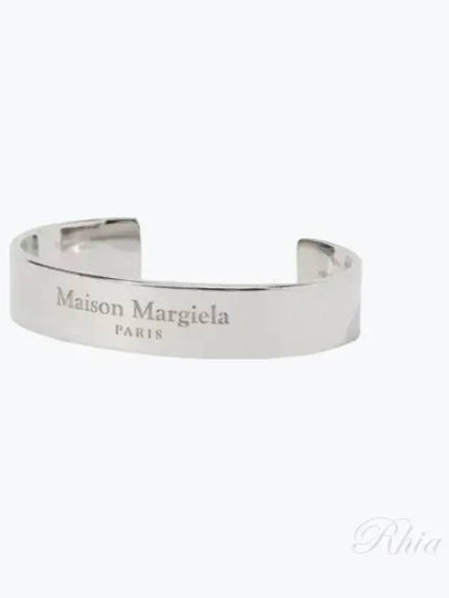 Logo Cuff Bracelet Silver - MAISON MARGIELA - BALAAN 2