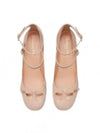 Aime Patent Calfskin Pumps Nude - DIOR - BALAAN 2