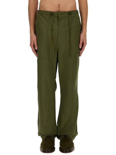 String Fatigue Straight Pants Olive - NEEDLES - BALAAN 2