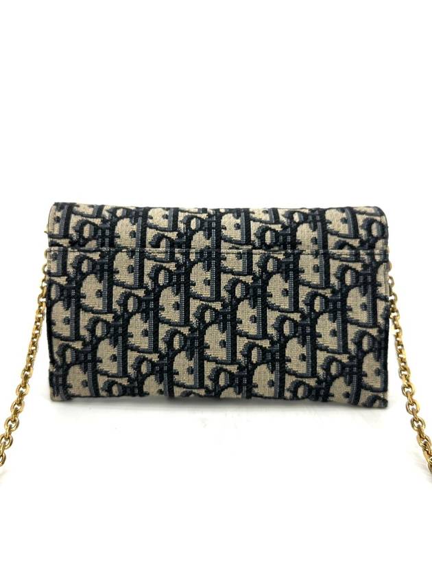 Oblique Saddle WOC Chain Wallet Cross Bag - DIOR - BALAAN 5