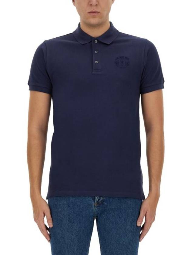 Polo T-shirt MJE03I CO228U505 BLUE - BALLY - BALAAN 1