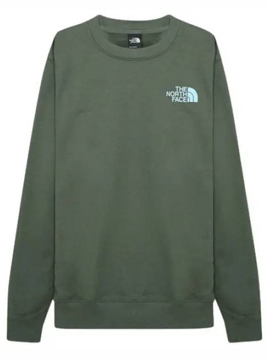 Men s graphic injection crew long sleeve t shirt - THE NORTH FACE - BALAAN 1