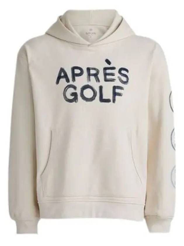 Après Golf Unisex Oversized French Terry Hoodie Beige - G/FORE - BALAAN 2