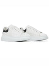 Oversized Leather Tab Low Top Sneakers White - ALEXANDER MCQUEEN - BALAAN 2