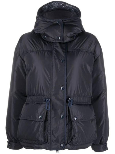 Amou Short Down Padding Navy - MONCLER - BALAAN 1