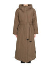 Camel David Reversible Hooded Goose Down Jacket DAVID 001 - MAX MARA - BALAAN 4