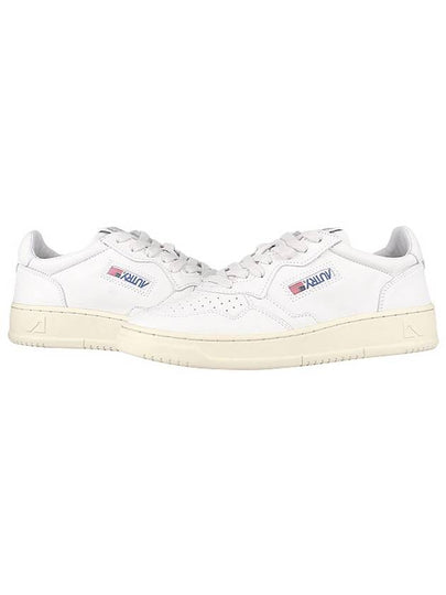 Men's Medalist Leather Low Top Sneakers White - AUTRY - BALAAN 2