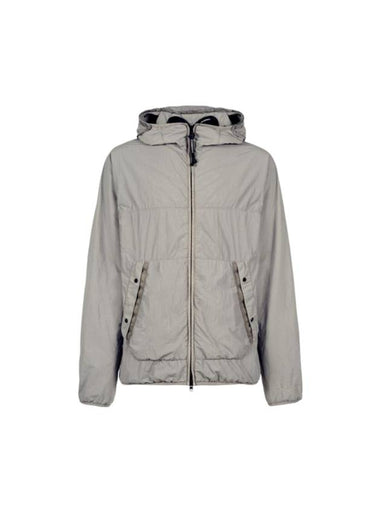 Goggles Polyamide Hooded Jacket Grey - CP COMPANY - BALAAN 1