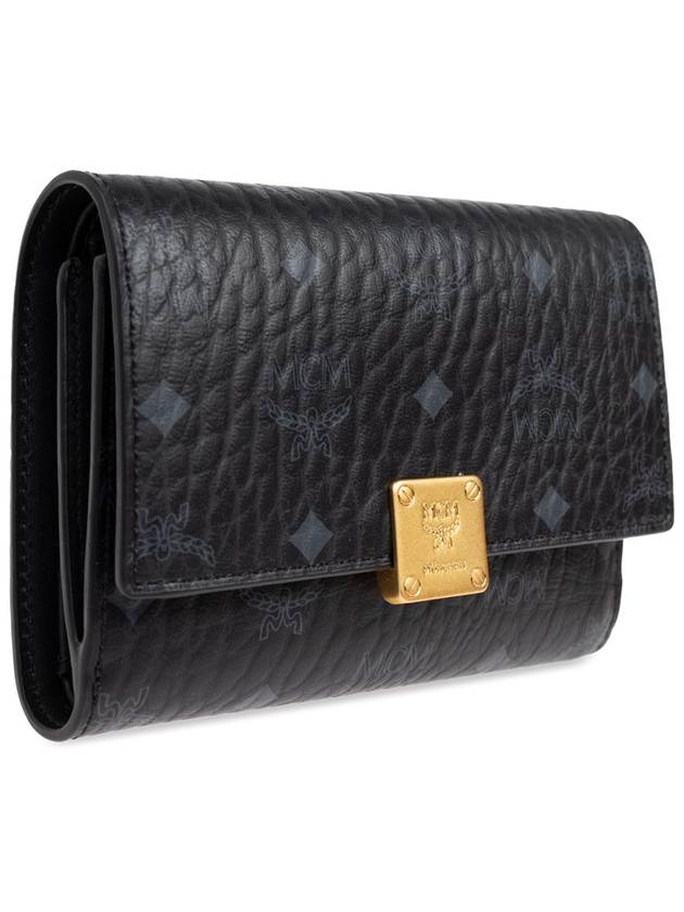 MCM Wallet Aren, Women's, Black - MCM - BALAAN 4