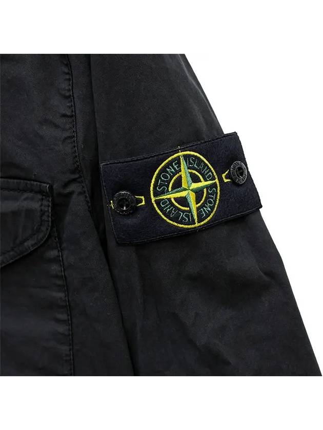 Wapen Zip-Up Jacket Black - STONE ISLAND - BALAAN 6