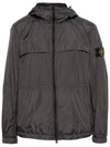 Garment Dyed Crinkle Reps R-Nylon Jacket Grey - STONE ISLAND - BALAAN 2