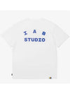 10th Anniversary Short Sleeve T-Shirt White Black - IAB STUDIO - BALAAN 4