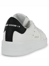 Women's Black Tab Purestar Low Top Sneakers White - GOLDEN GOOSE - BALAAN 4