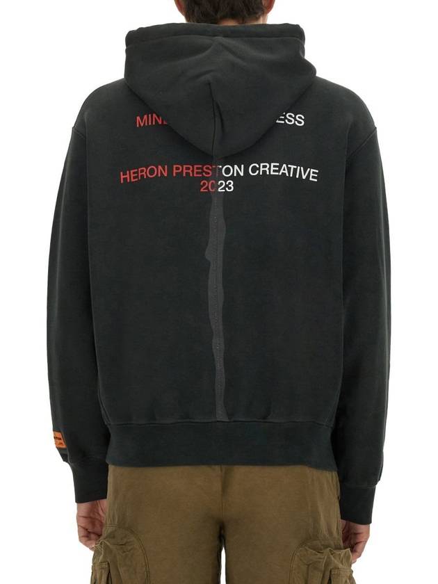 Heron Preston Sweatshirt With Logo Print - HERON PRESTON - BALAAN 3