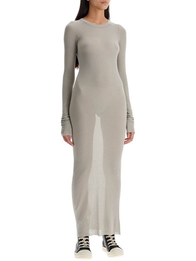 long fitted jersey dress - RICK OWENS - BALAAN 2