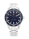 Men's Essentials Metal Watch Silver - TOMMY HILFIGER - BALAAN 1