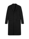 boxy coat felt black - CELINE - BALAAN 1