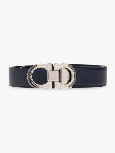 Reversible Leather Belt Black Blumarine - SALVATORE FERRAGAMO - BALAAN 2