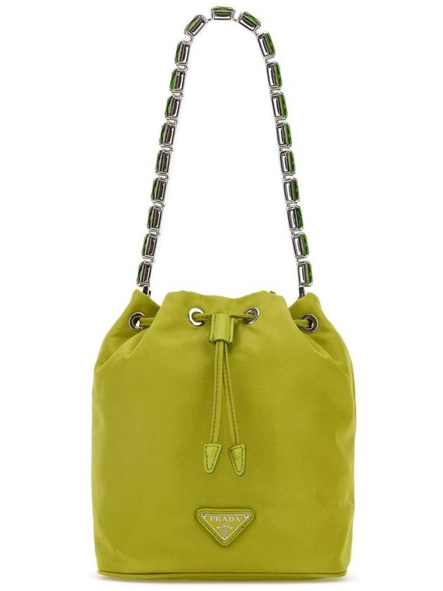 Re-Nylon Mini Bag Fern Green - PRADA - BALAAN 2