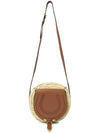 Marcie Raffia Leather Cross Bag Tan - CHLOE - BALAAN 8