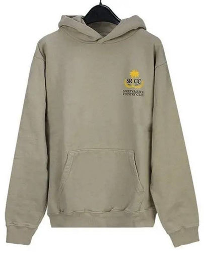 Country Club Logo Print Hoodie Elephant - SPORTY & RICH - BALAAN 2