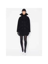 Coat AA9M03275T596995 Black - ALAIA - BALAAN 3