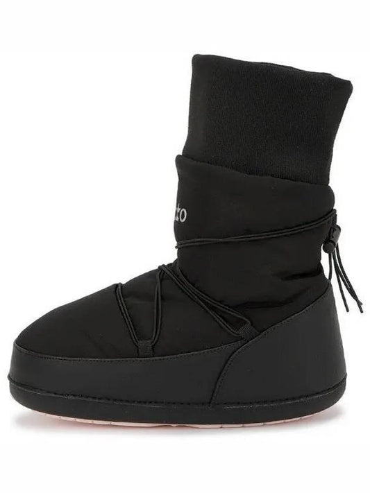 Gentiane Logo Winter Boots Black - REPETTO - BALAAN 2