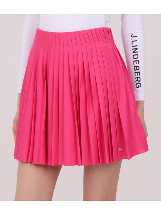 Gayle Golf Skirt Pink - J.LINDEBERG - BALAAN 1