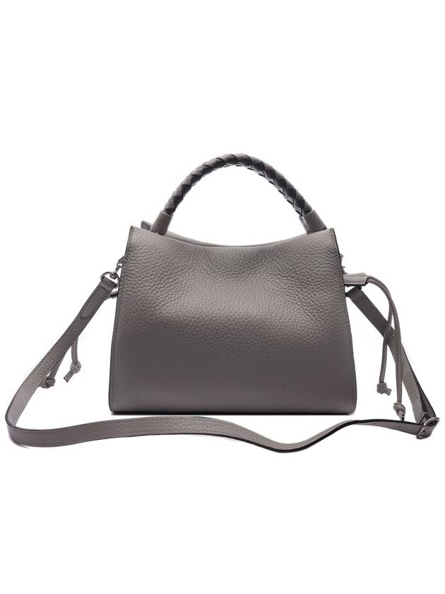 Iris Small Leather Shoulder Bag Light Grey - MULBERRY - BALAAN 5