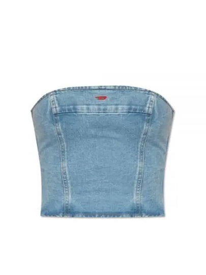 De-Ville Denim Sleeveless Light Blue - DIESEL - BALAAN 2