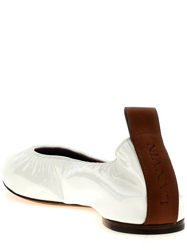 Flat Shoes FWBAMB02GLOSP2400 White - LANVIN - BALAAN 4