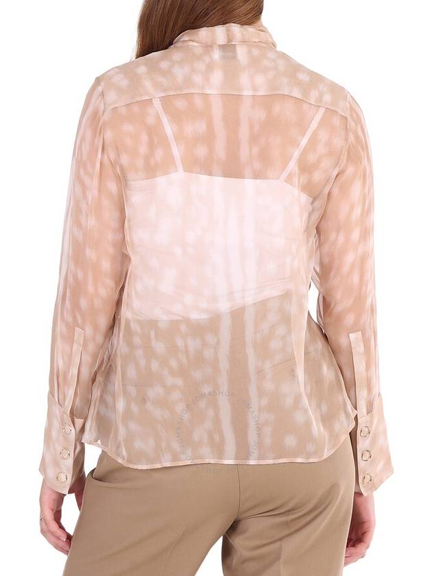 Deer Silk Blouse - BURBERRY - BALAAN 4