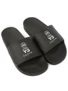 Adilette Logo Slippers Black - Y-3 - BALAAN 5