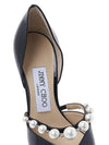 Aurelie 85 Pearl Patent Leather Pumps Heels Black - JIMMY CHOO - BALAAN 9