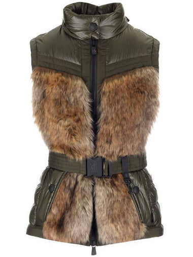 Marges Down Vest Green - MONCLER - BALAAN 1