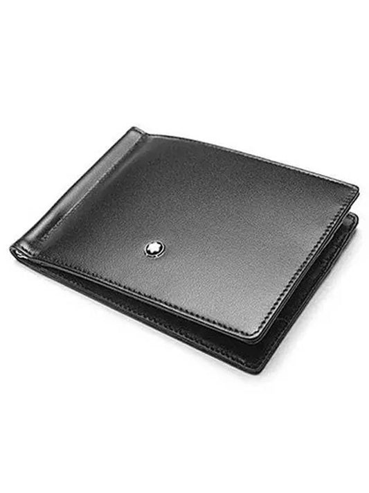 Meisterstuck 6CC Money Clip Half Wallet Black - MONTBLANC - BALAAN 2