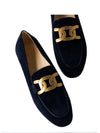 Women's Kate Suede Loafers Blue - TOD'S - BALAAN 5