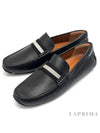 Pierce Driving Shoes Black - BALLY - BALAAN.