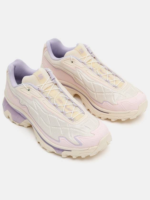 XT Slate Shortbread Low Top Sneakers Cloud Pink - SALOMON - BALAAN 3