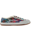 Tartan Logo Print Low Top Sneakers - VIVIENNE WESTWOOD - BALAAN 1