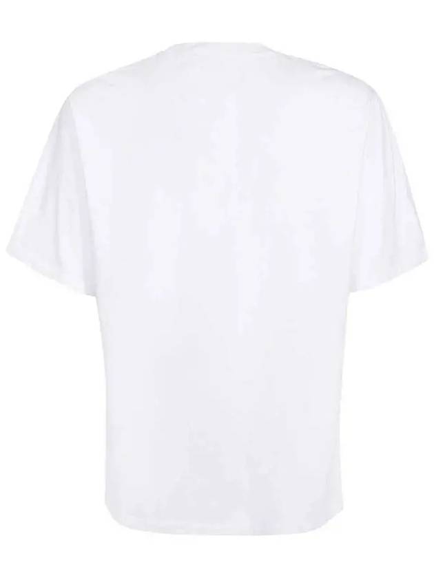 Small Dressed Fox Easy Cotton Short Sleeve T-Shirt White - MAISON KITSUNE - BALAAN 4