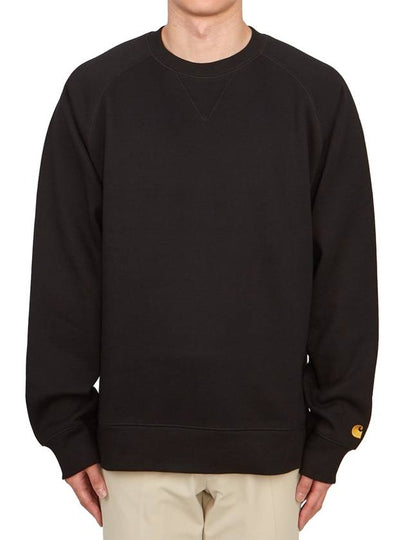 Chase Crew Neck Sweatshirt Black - CARHARTT WIP - BALAAN 2