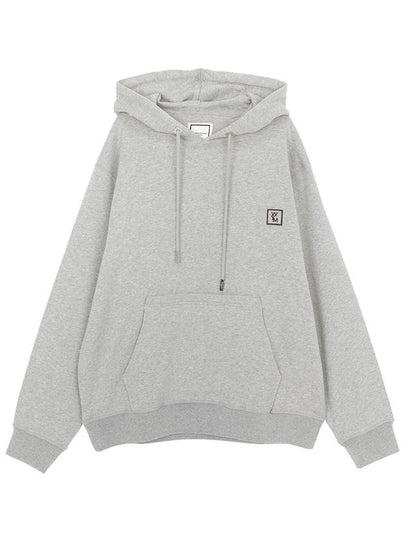 Back Logo Cotton Hoodie Grey - WOOYOUNGMI - BALAAN 2