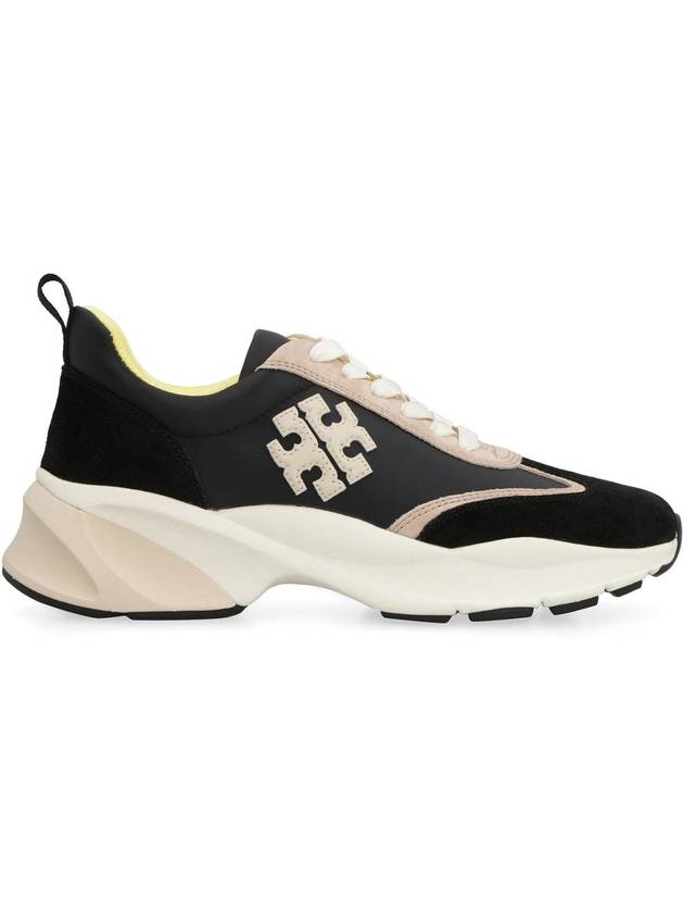 Good Luck Trainer Low Top Sneakers Black - TORY BURCH - BALAAN 3