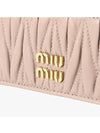 Materasse Nappa Leather Card Wallet Powder Pink - MIU MIU - BALAAN 4