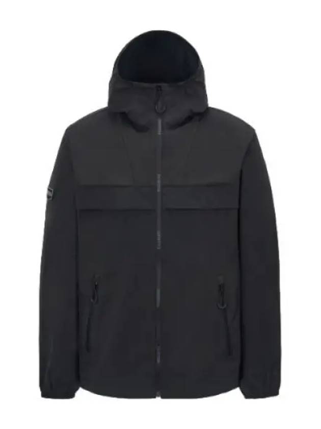 Greasy Black Men s Wind Jacket Jumper - DUVETICA - BALAAN 1