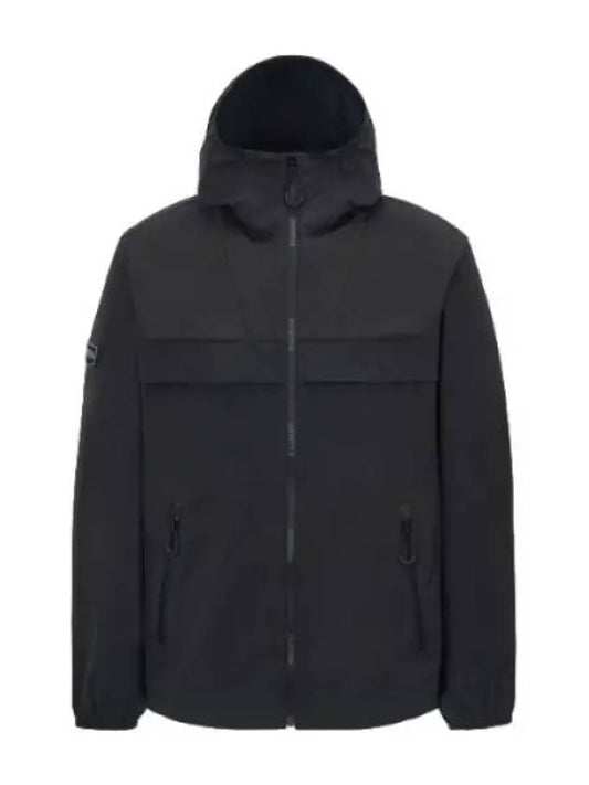 Greasy Black Men s Wind Jacket Jumper - DUVETICA - BALAAN 1